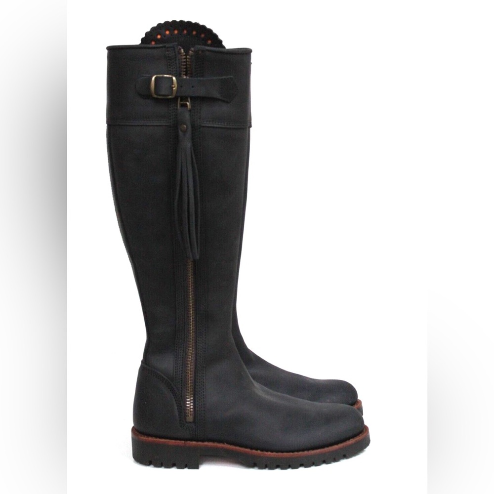 Penelope Chilvers Long Tassel Boot Tall Black